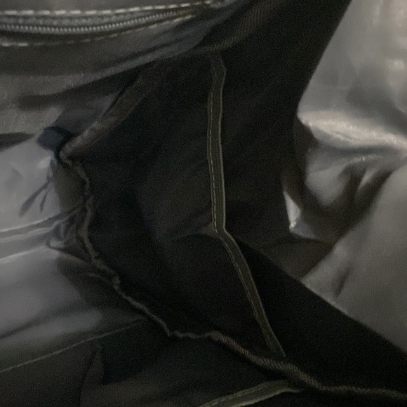 Baby Diaper Bag Maroon With Gray interior NWOT - Picture 8 of 11